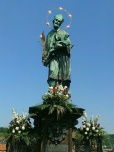 カレル橋聖ヤン・ネポムク銅像